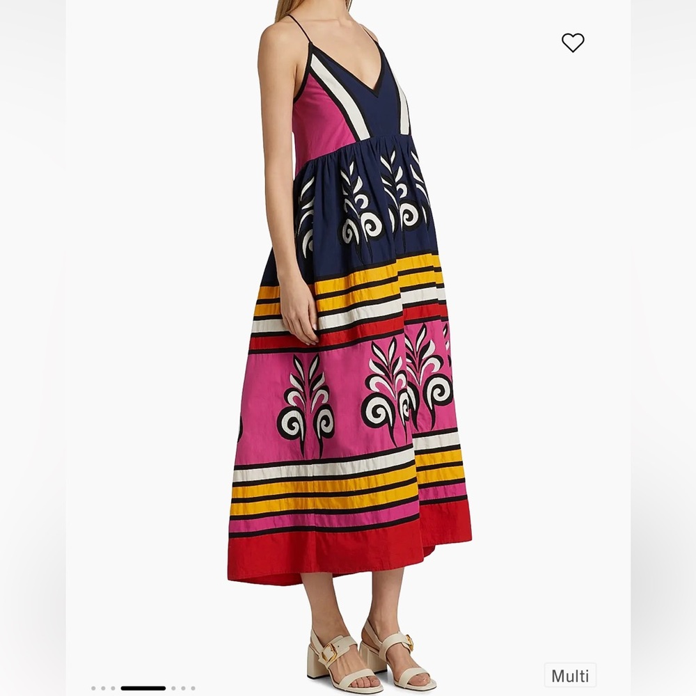 Carolina K - Antonella Striped Cotton Midi-Dress✨ - Picture 5 of 6